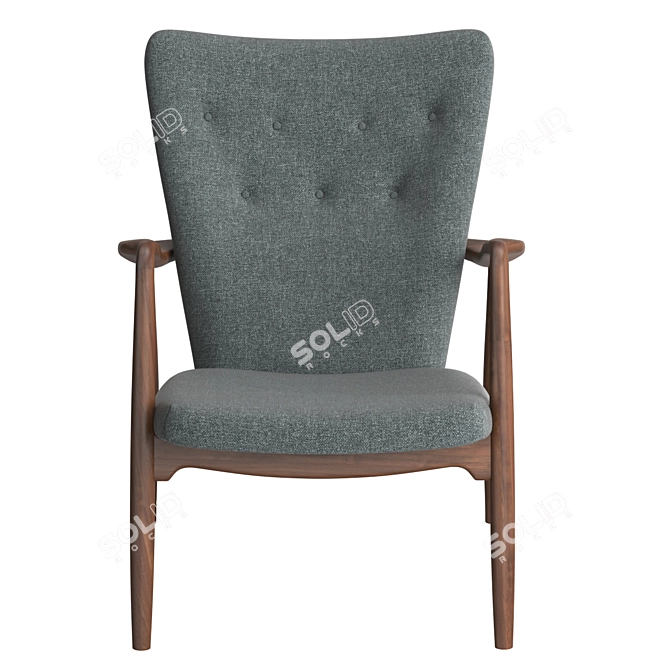 Aeon Addison Lounge Chair: Modern Elegance 3D model image 2