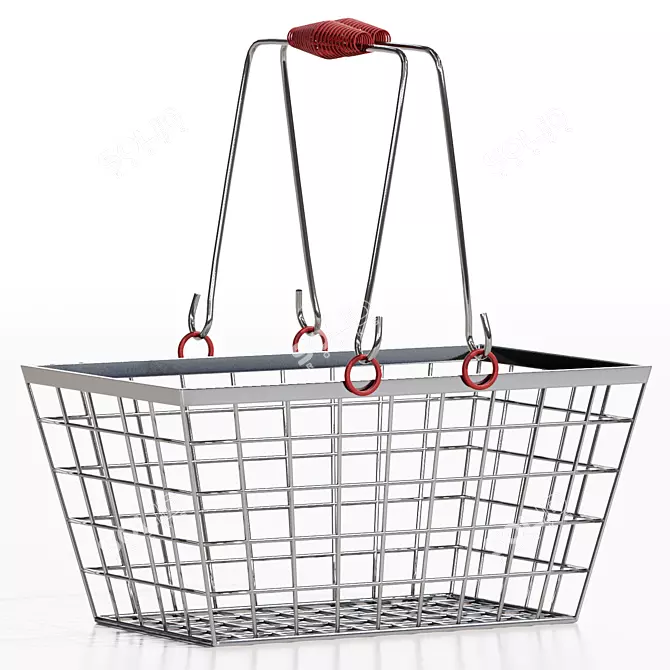  Crown Render Shop Cart Set 3D model image 6