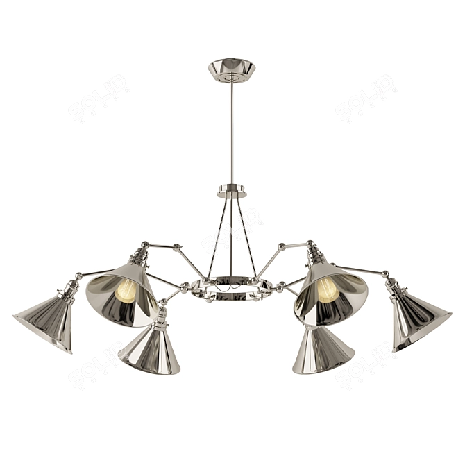 Elstead Lighting Pendant Light PV6-PN 3D model image 1