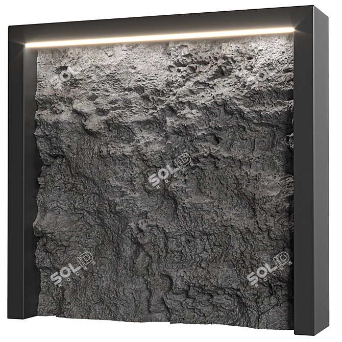 Modern Stone Wall Panels - 2015 3D model image 4