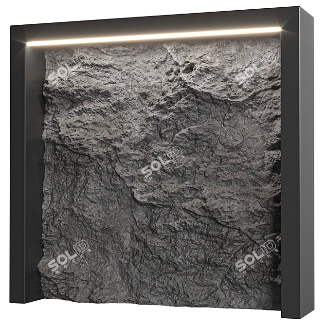 Modern Stone Wall Panels - 2015 3D model image 5