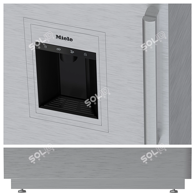 Miele Kitchen Appliance Set 3D model image 3