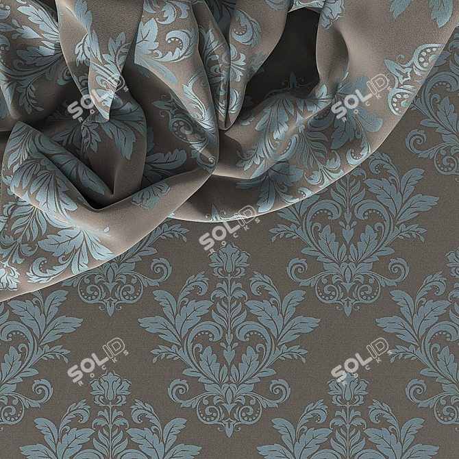 Seamless Fabric Texture Collection 3D model image 1
