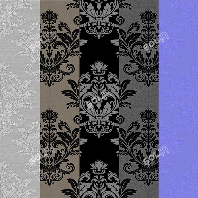 Seamless Fabric Texture Collection 3D model image 2