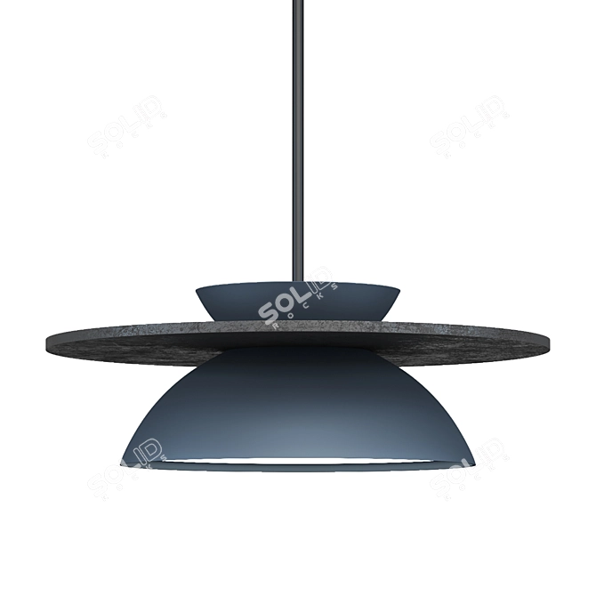 Nexia Pendant Light Collection Tires 3D model image 2