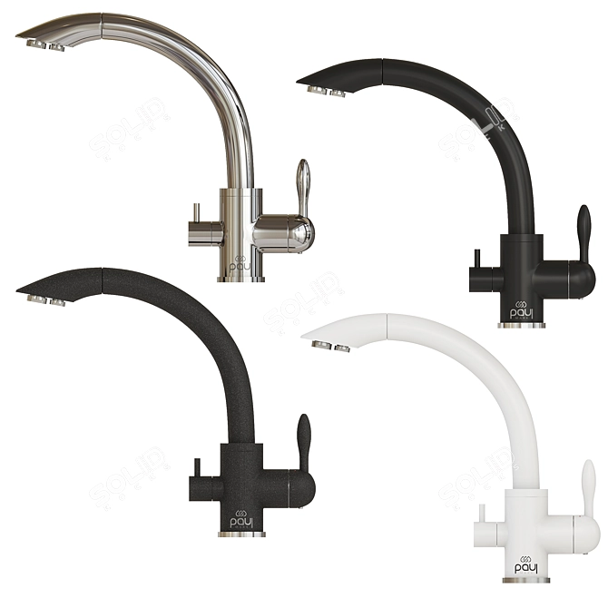 Paulmark Essen Es213001 Mixer 3D model image 3