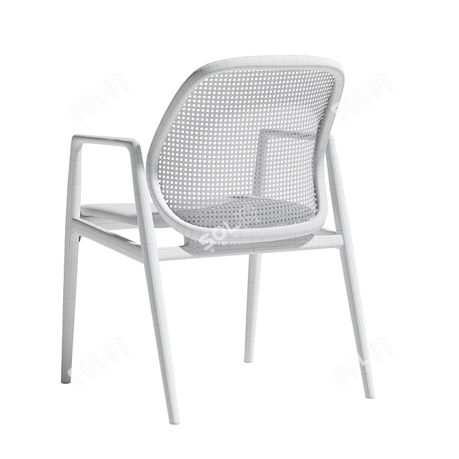 Modern Mesh Chair | Versatile 3D Model 3D model image 3