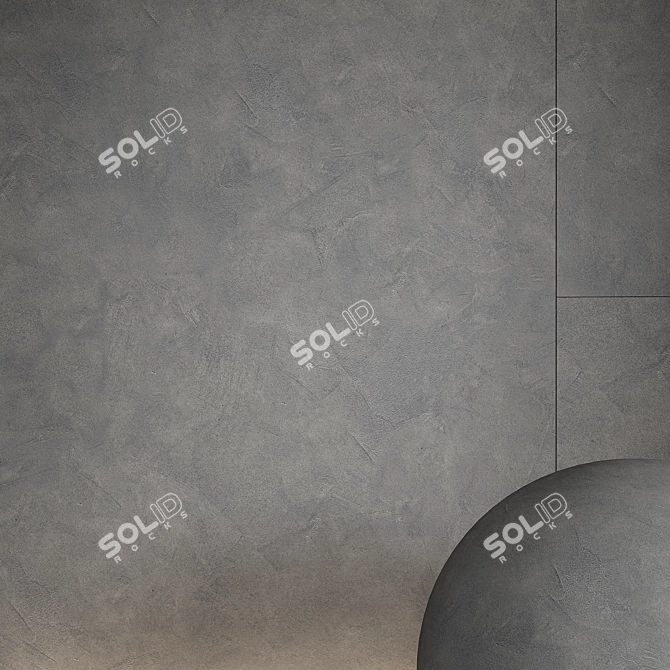 Seamless Ceramic Granite 2000x2000 3D model image 3
