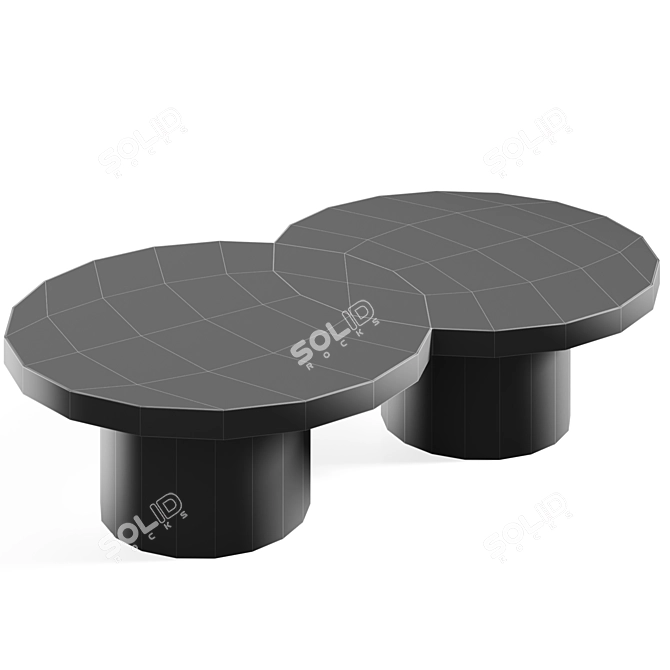 Eichholtz BREAKERS Coffee Table 3D model image 3