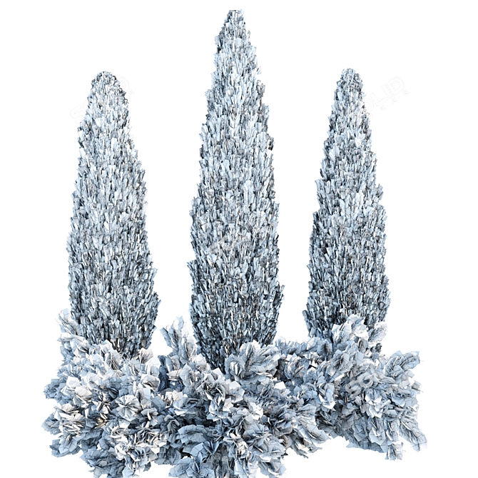 JuniPBR Outdoor Collection Vol. 99 3D model image 4