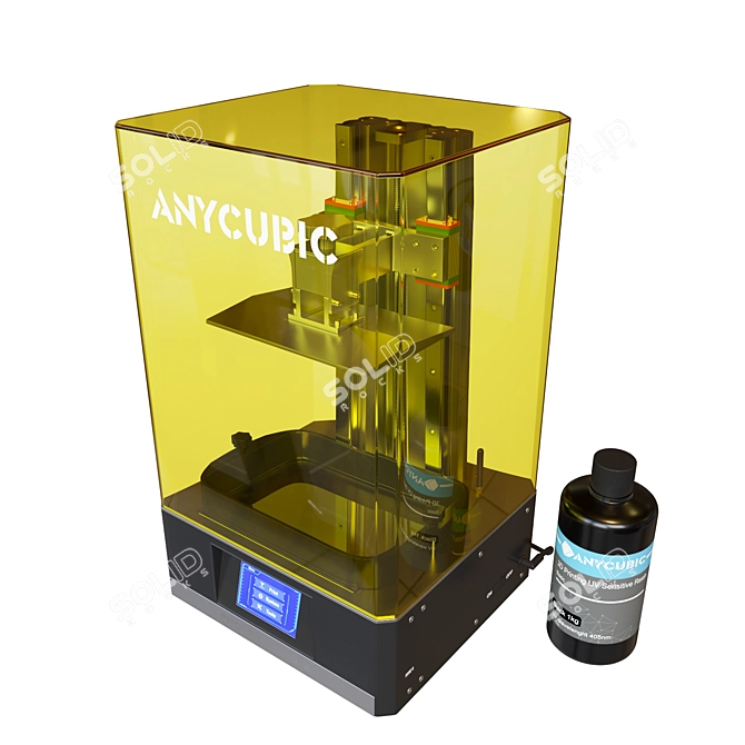 Anycubic Photon Mono X 3D Printer 3D model image 3