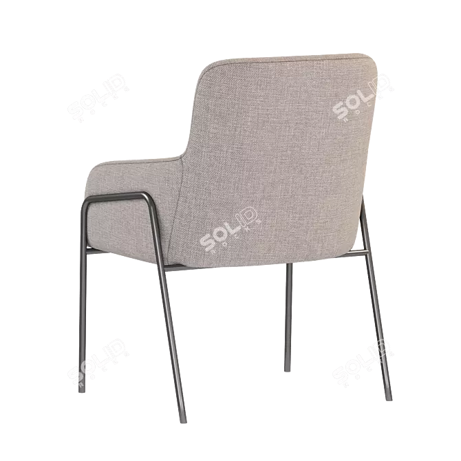 Halmar K-327 Chair Model Render 3D model image 2