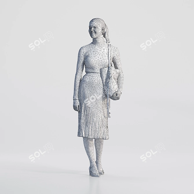 Professional 3D Model with Textures 3D model image 4