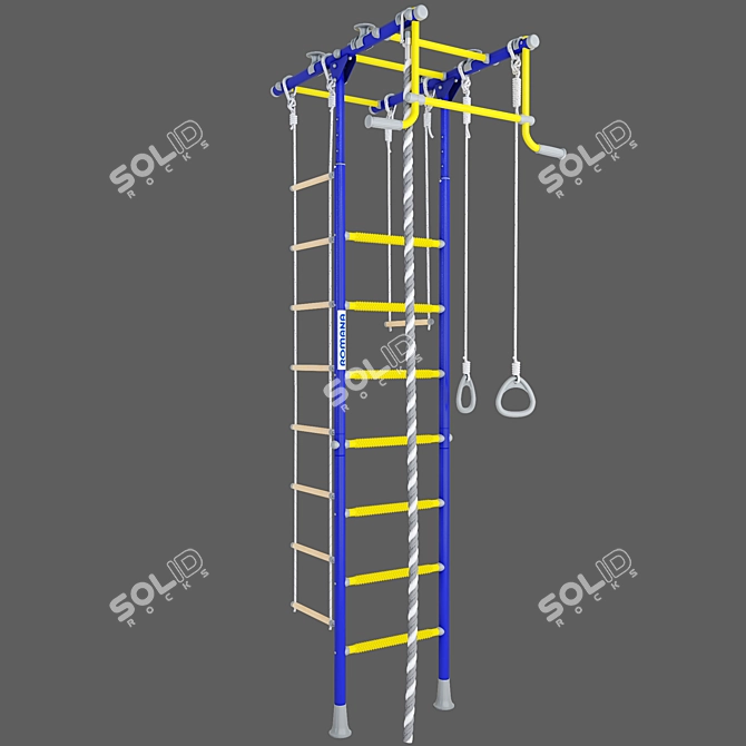 ROMANA R1 Swedish Wall Set 3D model image 2