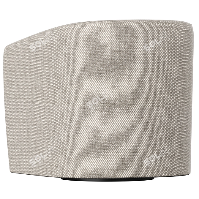 Modern Swivel Chair by Dellarobbia 3D model image 3