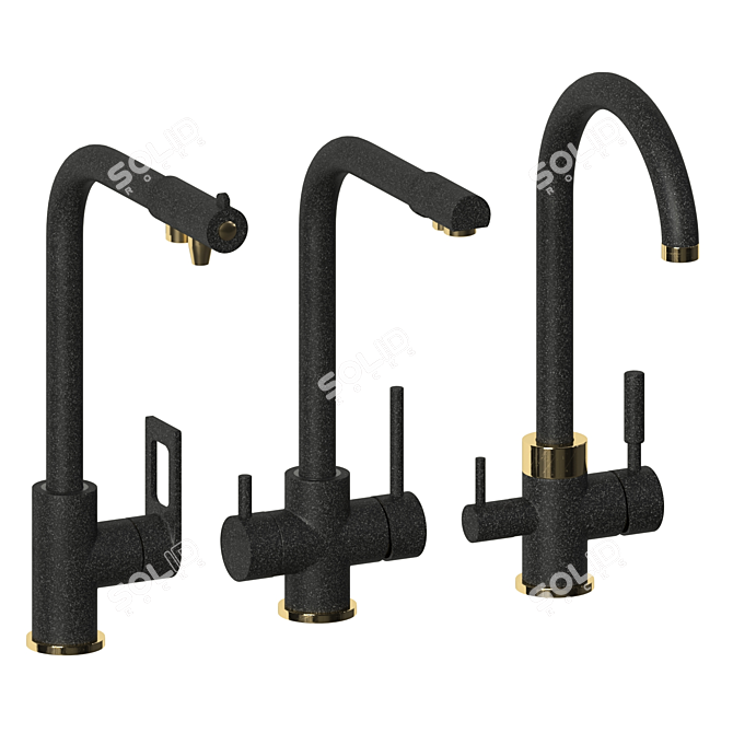 ZORG Kitchen Mixers 3D model image 1