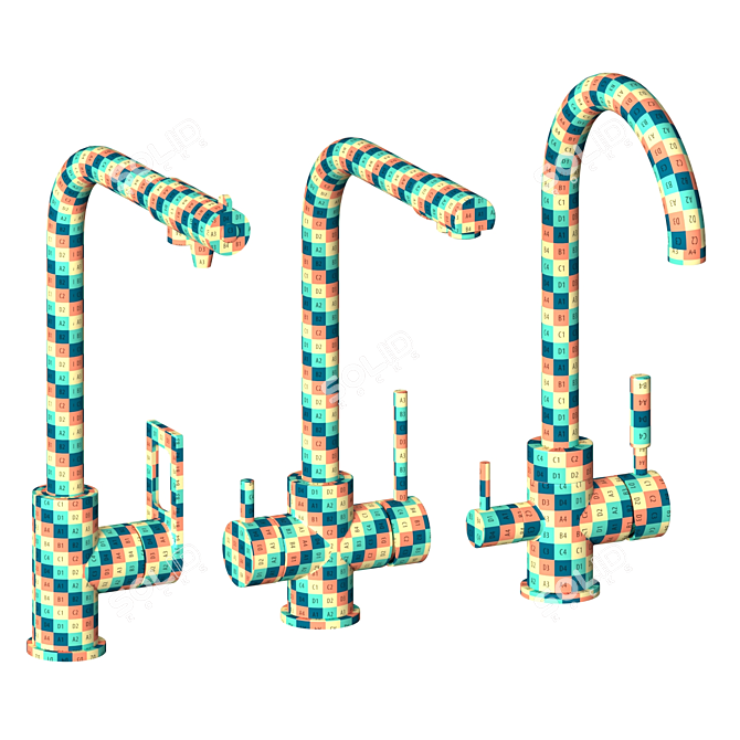 ZORG Kitchen Mixers 3D model image 3