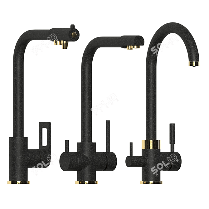 ZORG Kitchen Mixers 3D model image 5