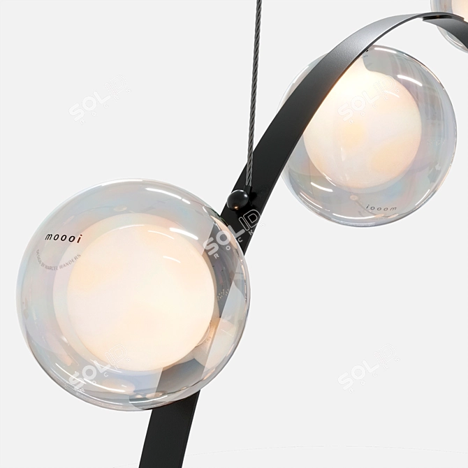 Moooi Hubble Bubble Pendant Light 3D model image 1