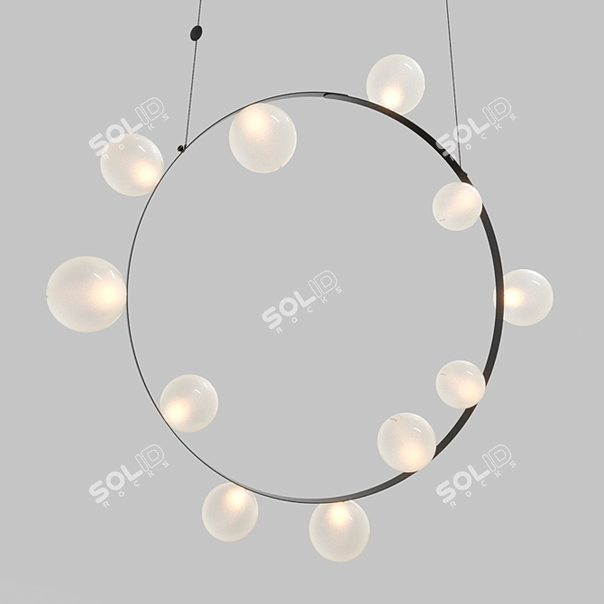 Moooi Hubble Bubble Pendant Light 3D model image 5