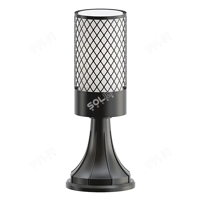 Holger Street Lamp A 3D model image 1