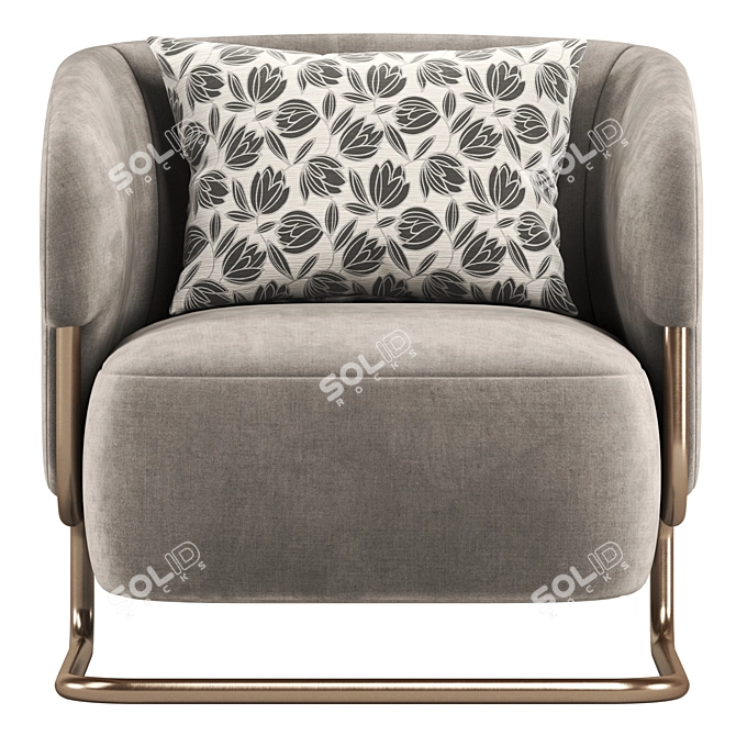 Elegant Marabu Chair by Ditre 3D model image 4