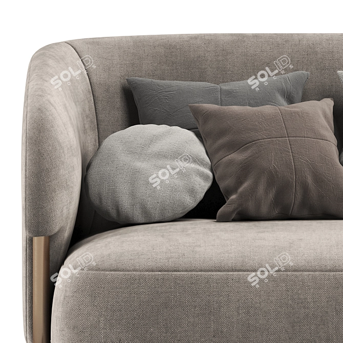 Modern Marabu Sofa 3D Model 3D model image 3