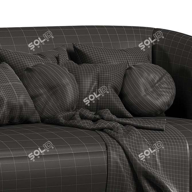 Modern Marabu Sofa 3D Model 3D model image 4