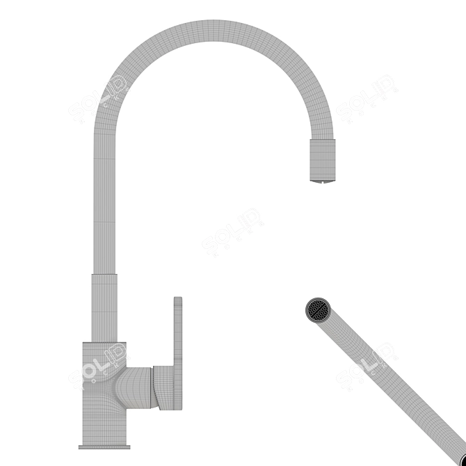 Rossinka Z35-35U Mixer in Multiple Colors 3D model image 3