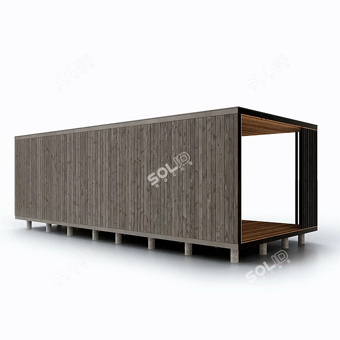 Container House 2: Modular Living 3D model image 5