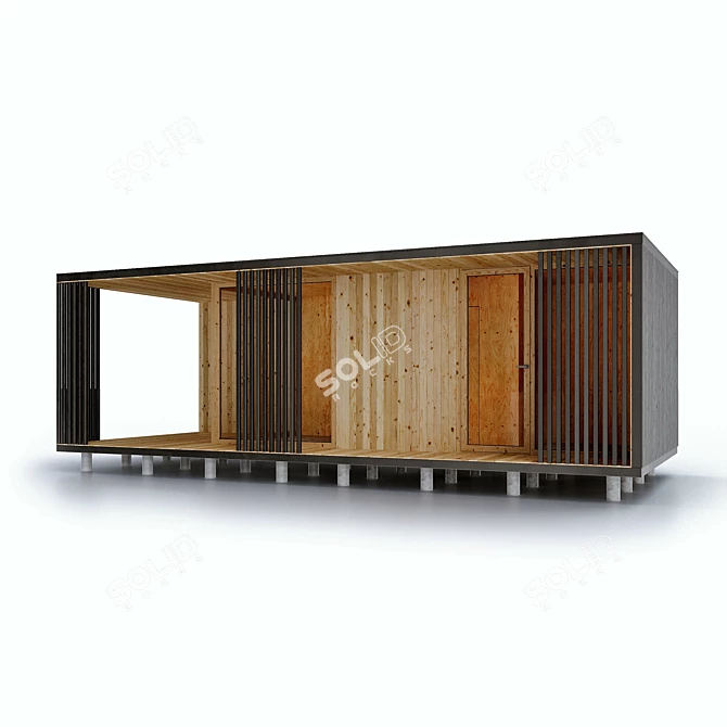 Container House 2: Modular Living 3D model image 6