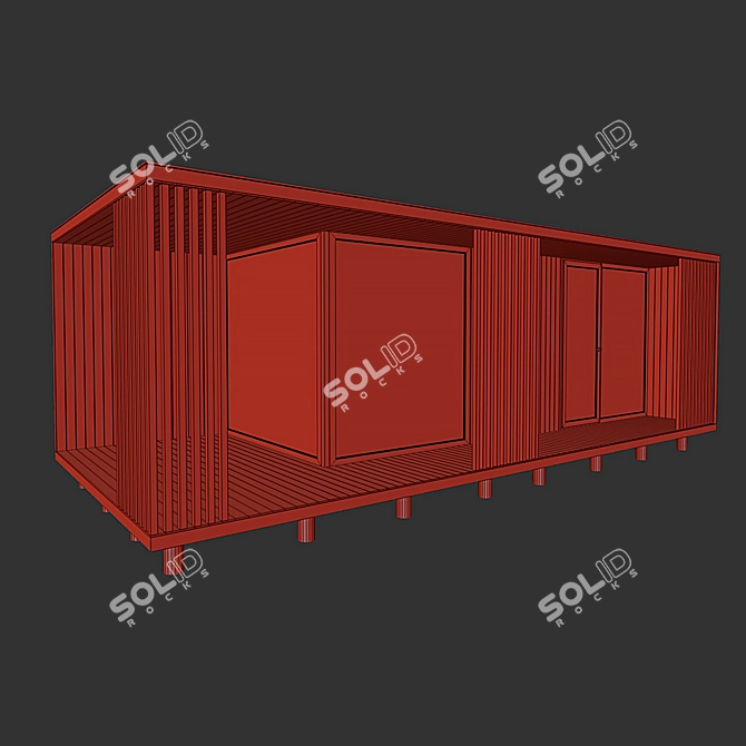 Container House 2: Modular Living 3D model image 7