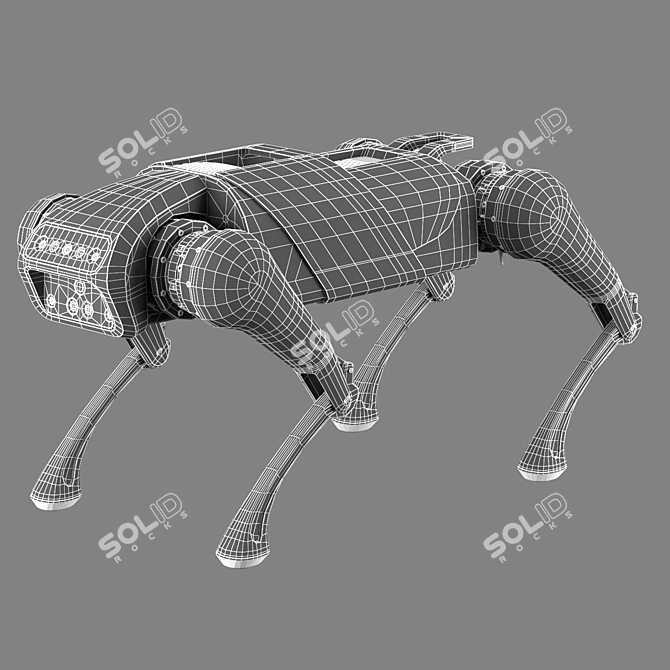 Xiaomi Cyberdog 3D Model Kit 3D model image 4