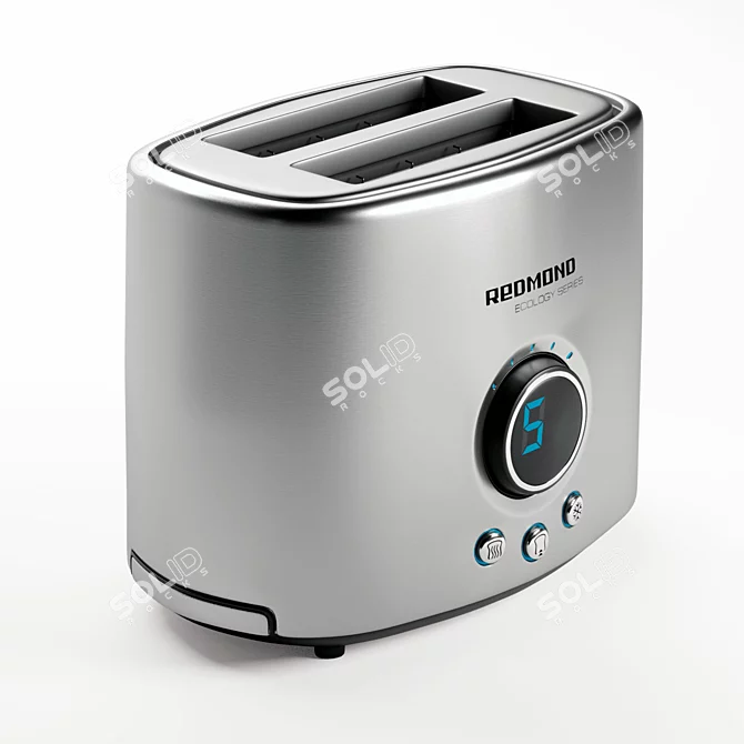 Redmond Toaster RT-M403 Modelling Kit 3D model image 2