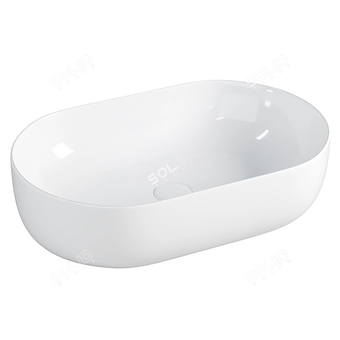 Ceramica Nova Element 54 Washbasin 3D model image 1