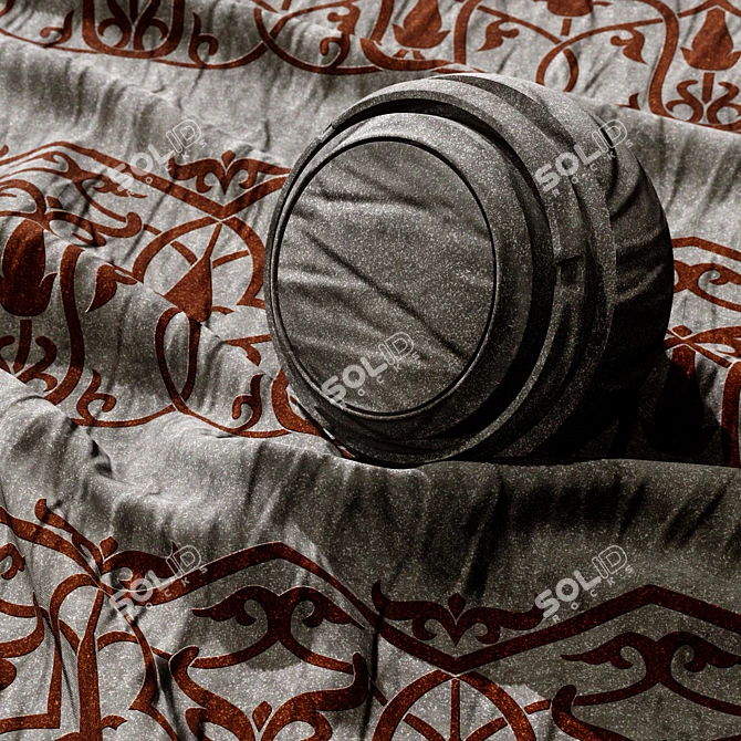  PBR Fabric Textures Set 3D model image 5