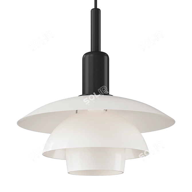 Poul Henningsen PH Pendant Light 3D model image 2