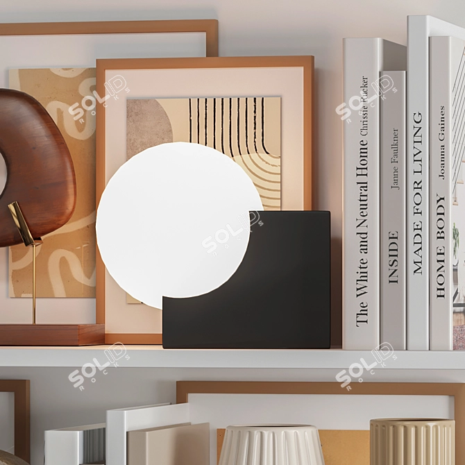 Luxury Home Decor Set - 17 3D model image 2