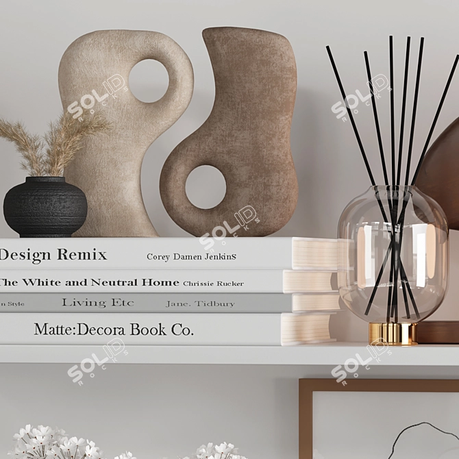 Luxury Home Decor Set - 17 3D model image 3