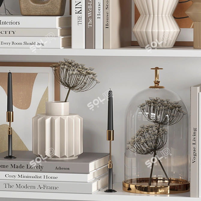 Luxury Home Decor Set - 17 3D model image 5