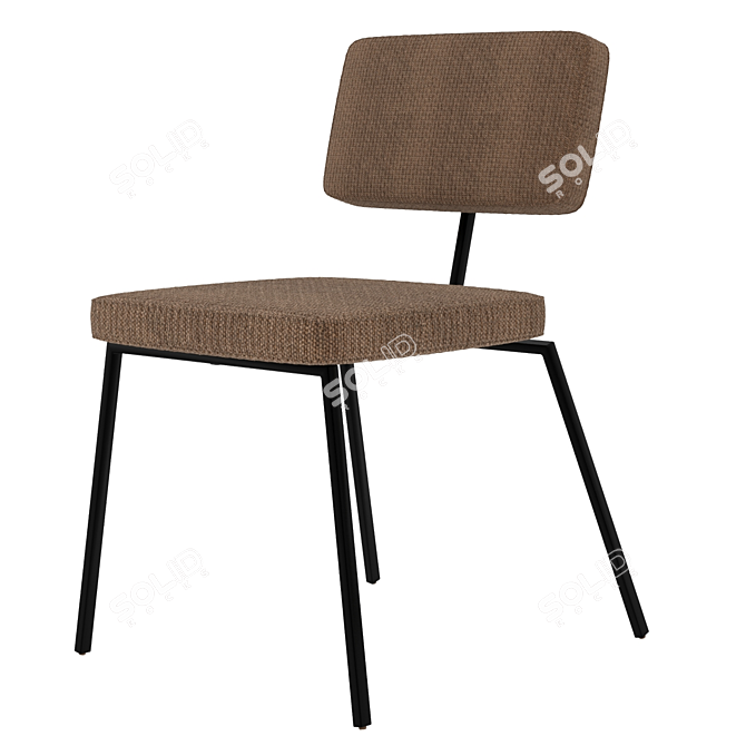 Ode Chair Studio HENK: Versatile and Stylish 3D model image 1