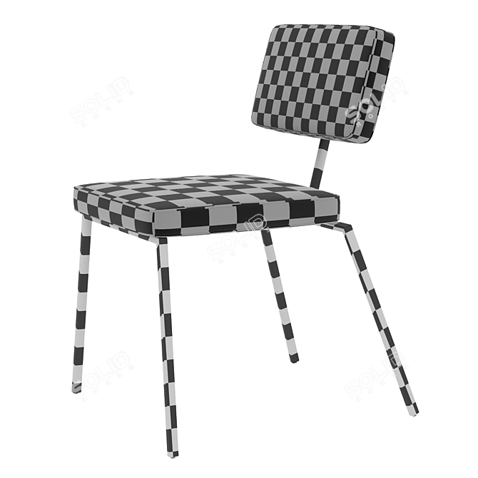 Ode Chair Studio HENK: Versatile and Stylish 3D model image 4