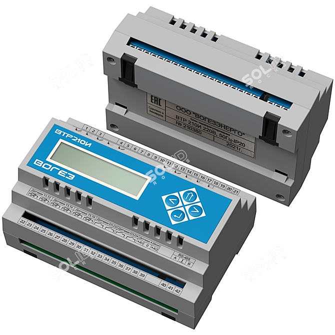 Thermal Regulation Unit 3D Model 3D model image 2