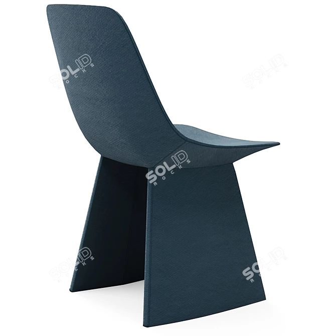 Bonaldo Agea Chair Sculptural Design 3D model image 5