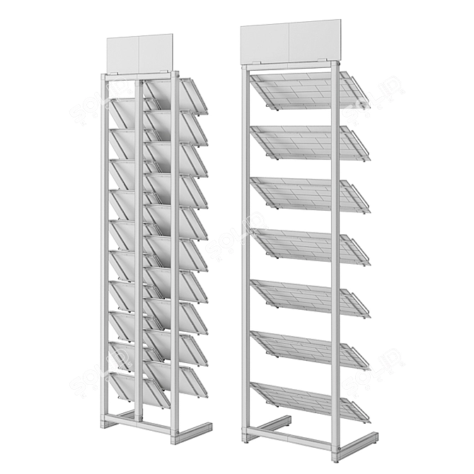  Display Stand Kit Set 3D model image 6