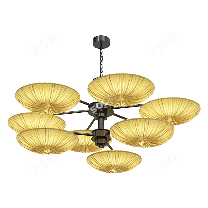 Imperium Loft Flying Saucers Chandelier 3D model image 1