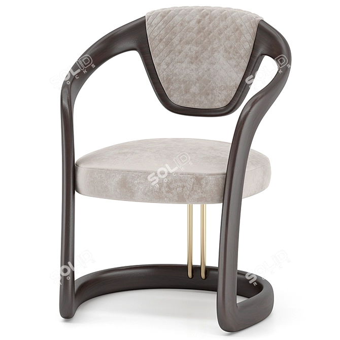 Luxury Versace Home Chair Table 3D model image 5