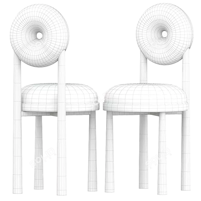 Modern Baba Chair 2017 Model 3D model image 6