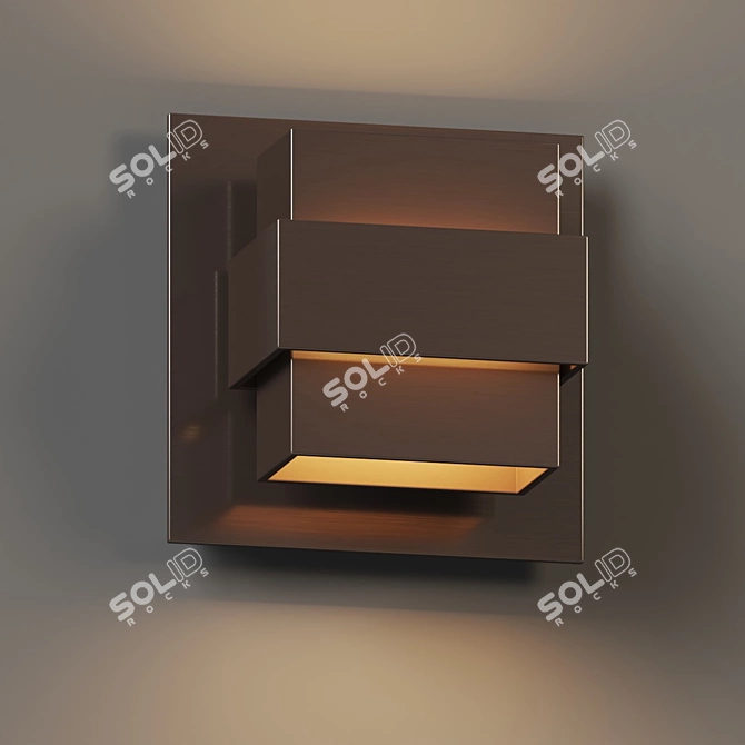 Modern Forms Pandora LED Wall Light 3D model image 2