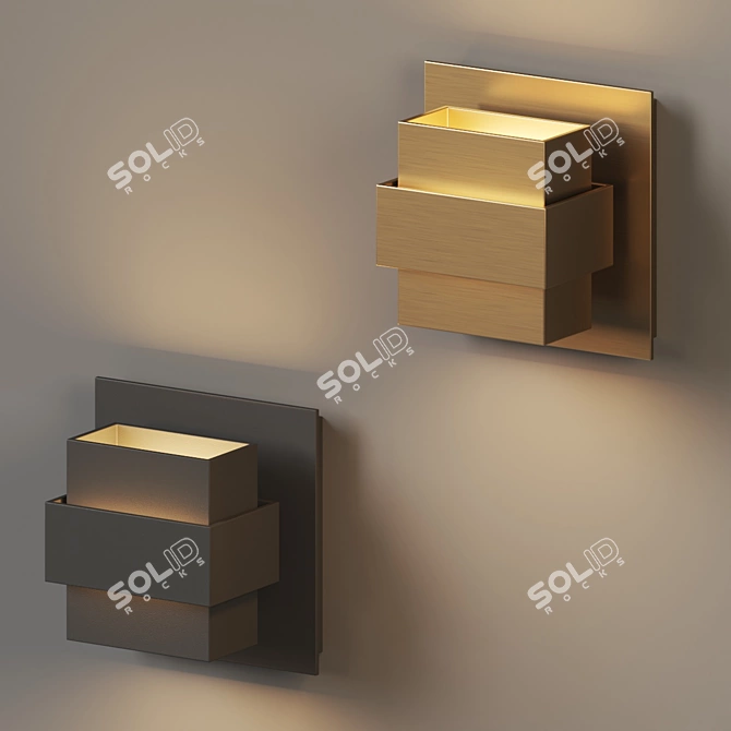 Modern Forms Pandora LED Wall Light 3D model image 3